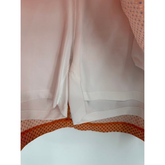 Lady Hagen Skirt Women XXL NWT Navette Orange Multi 17" Tummy Control Mini Skort - Picture 5 of 9